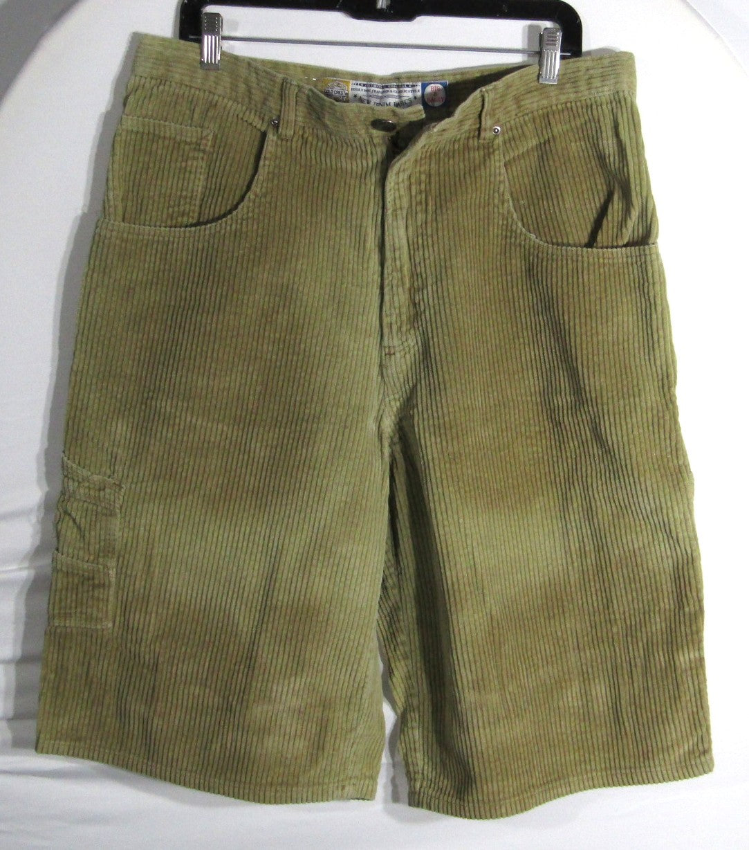 2000s Vintage Bugle Boy Courderoy Big and Baggy Shorts Carpenter Size 36