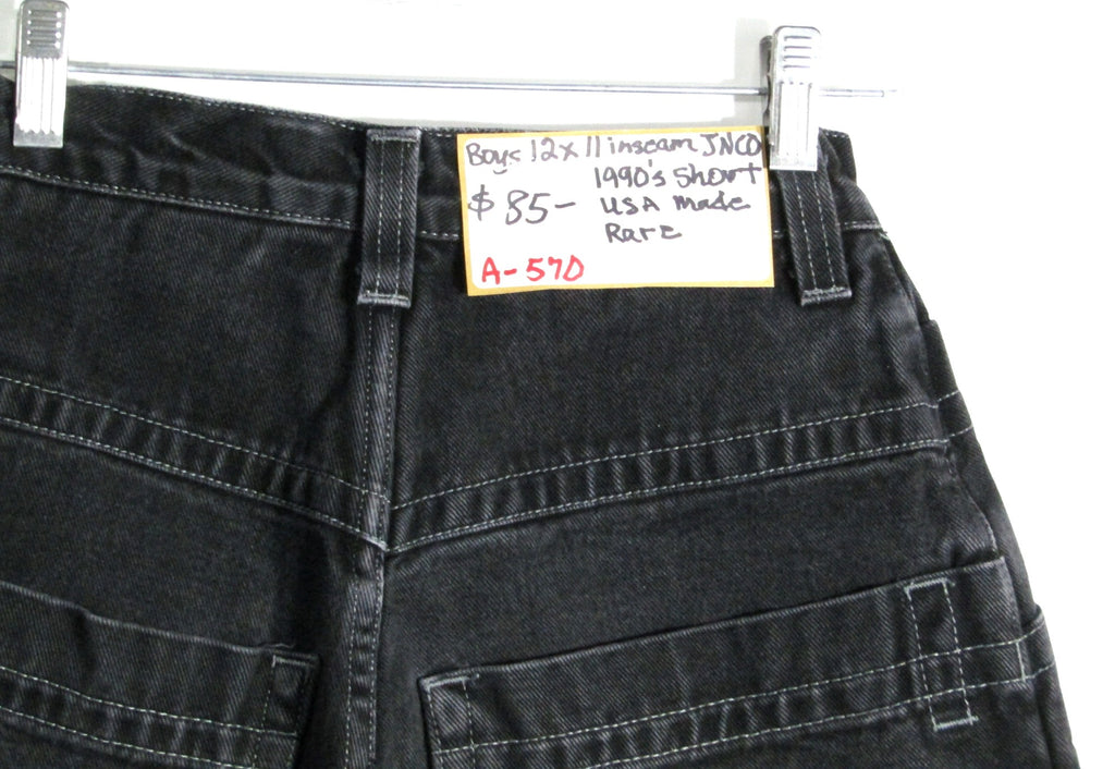 1990s JNCO Made in the USA Jean Shorts Size 12 inseam 11