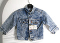 1980's Levis Acid Wash Denim Jacket Boys size 6 USA MADE
