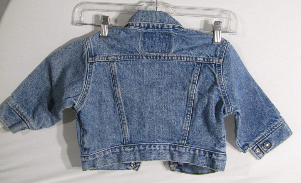 1980's Levi's Denim Jacket Boys Size 2T - Made in the USA