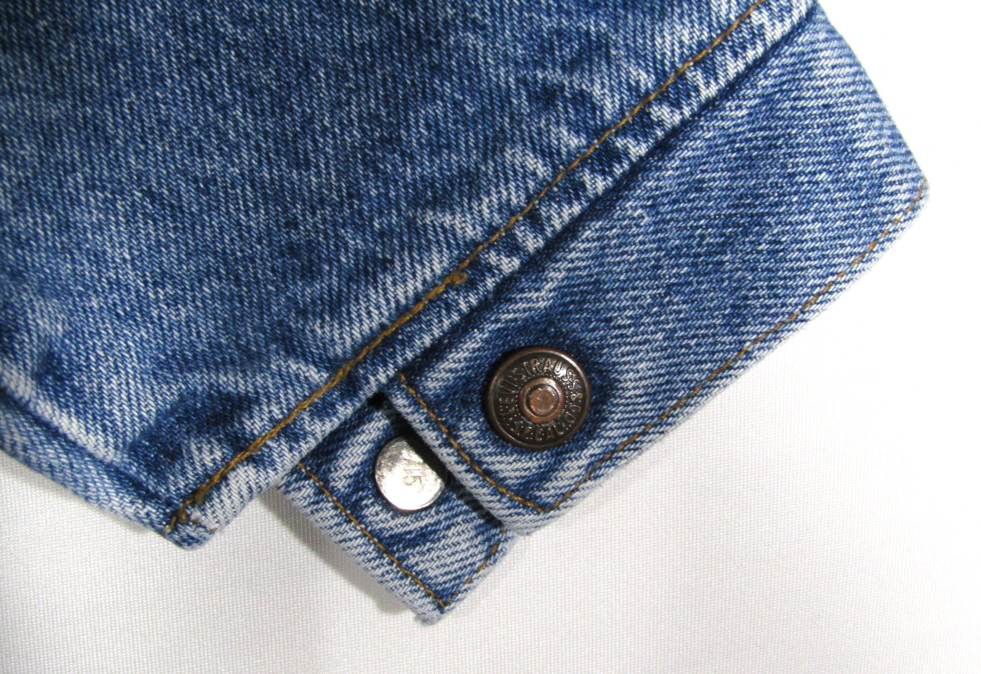 1980's Levi's Denim Jacket Boys Size 2T - Made in the USA