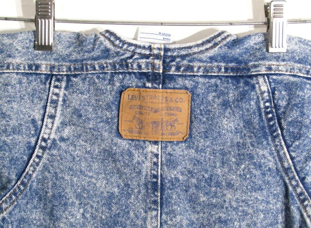 1980's Levis Acid Wash Denim Jumpsuit Boys size 12 months USA MADE