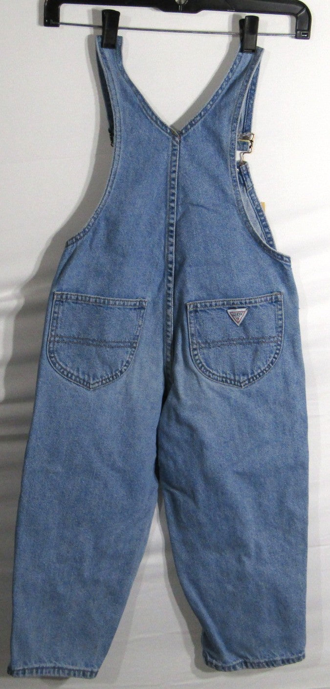 1990's Levis Guess Denim Overalls Light Wash size 5