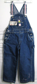 Vintage Looney Tunes Kids Denim Overall Tweety Bird Size 7 Girls