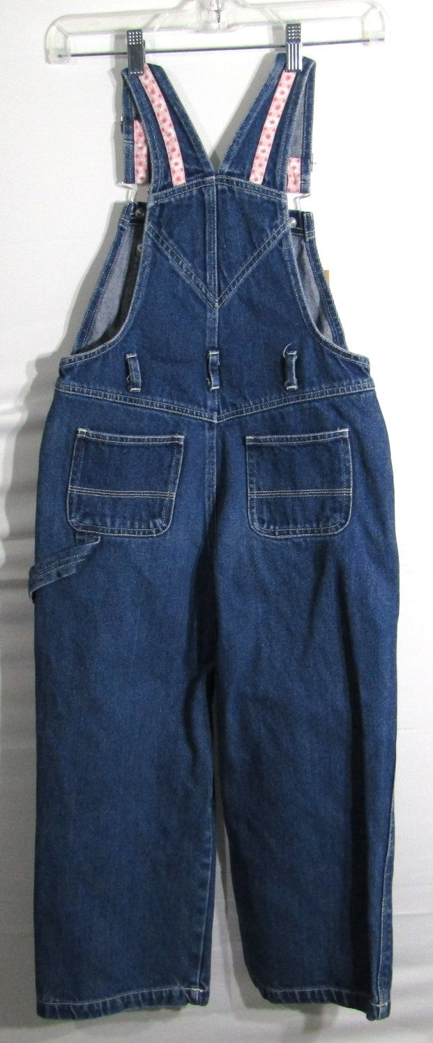 Vintage Looney Tunes Kids Denim Overall Tweety Bird Size 7 Girls