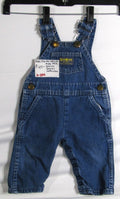 1980's Osh Kosh Denim Overalls  size 3-6 Months USA MADE