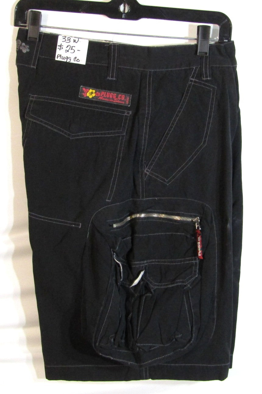Men's Shorts Plugg Co Board Shorts Size 33