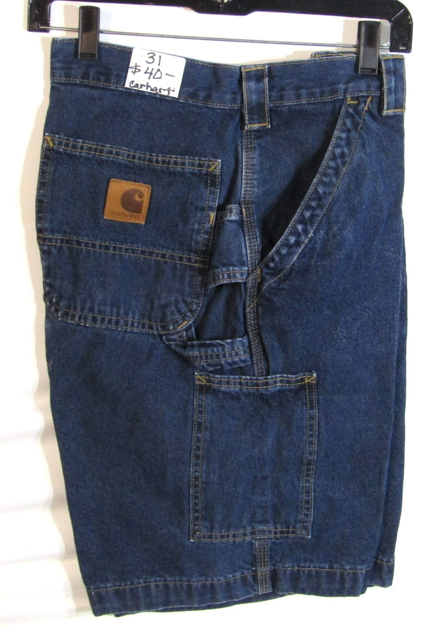 Men's Shorts Carhartt Denim Shorts Size 31