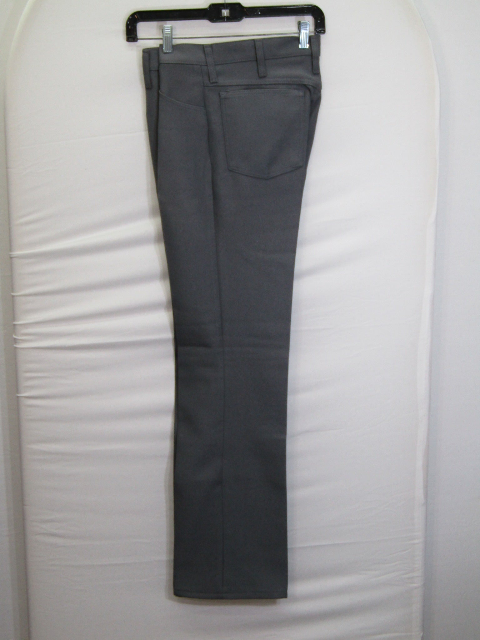 1980's Western Wear Ranchers Boot Mens Wranglers 30 x 32 Polyester Grey Made in the USA