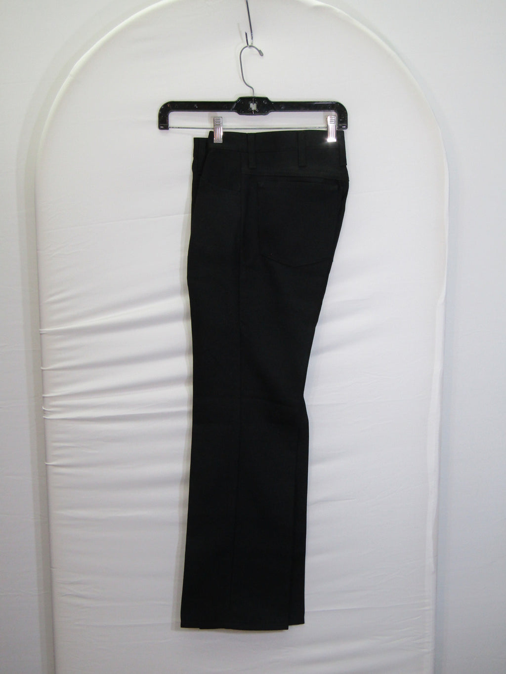 1980's Western Wear Ranchers Boot Mens Wranglers 29 x 30 Polyester Black Made in the USA