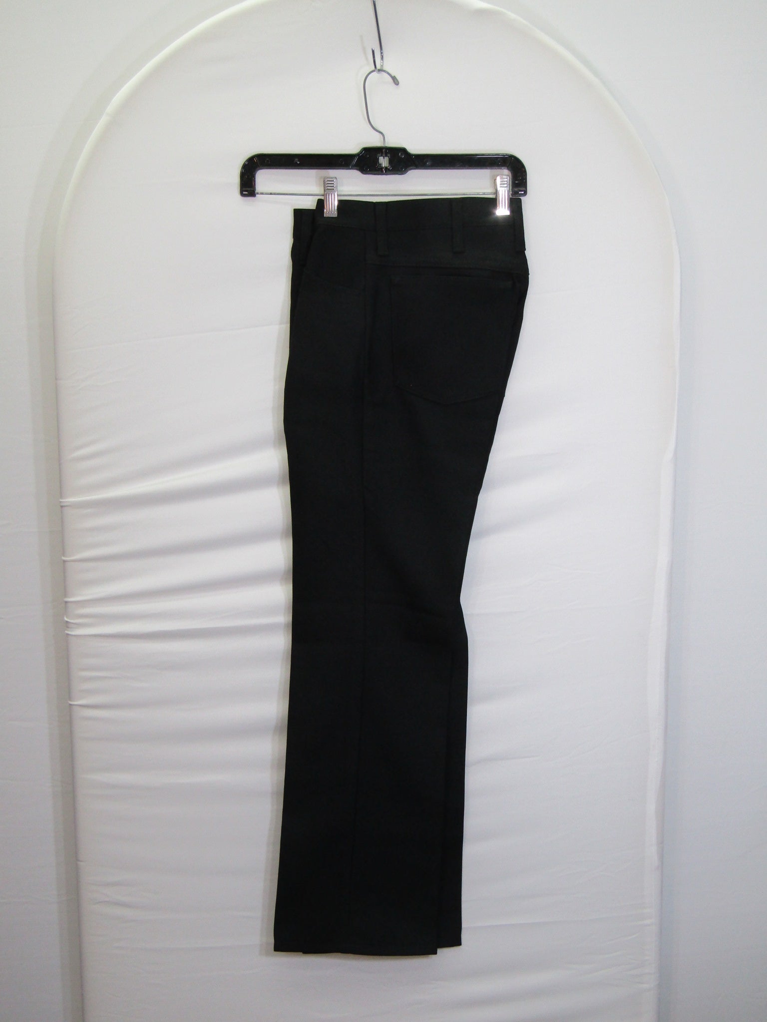 1980's Western Wear Ranchers Boot Mens Wranglers 29 x 30 Polyester Black Made in the USA