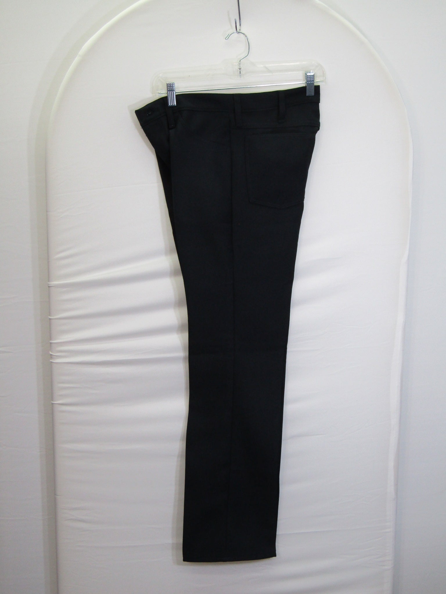 1980's Western Wear Ranchers Boot Mens Wranglers 31 x 32 Polyester Black Made in the USA