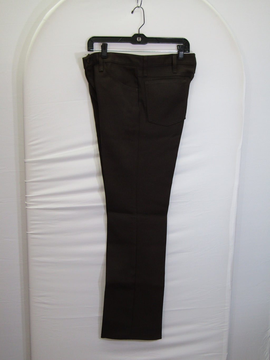1980's Western Wear Ranchers Boot Mens Wranglers 33 x 32 Polyester Brown Made in the USA