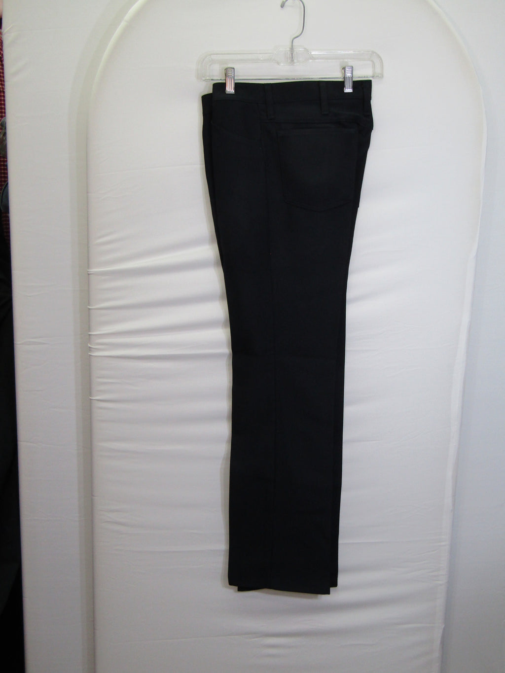 1980's Western Wear Ranchers Boot Mens Wranglers 31 x 32 Polyester Navy Made in the USA
