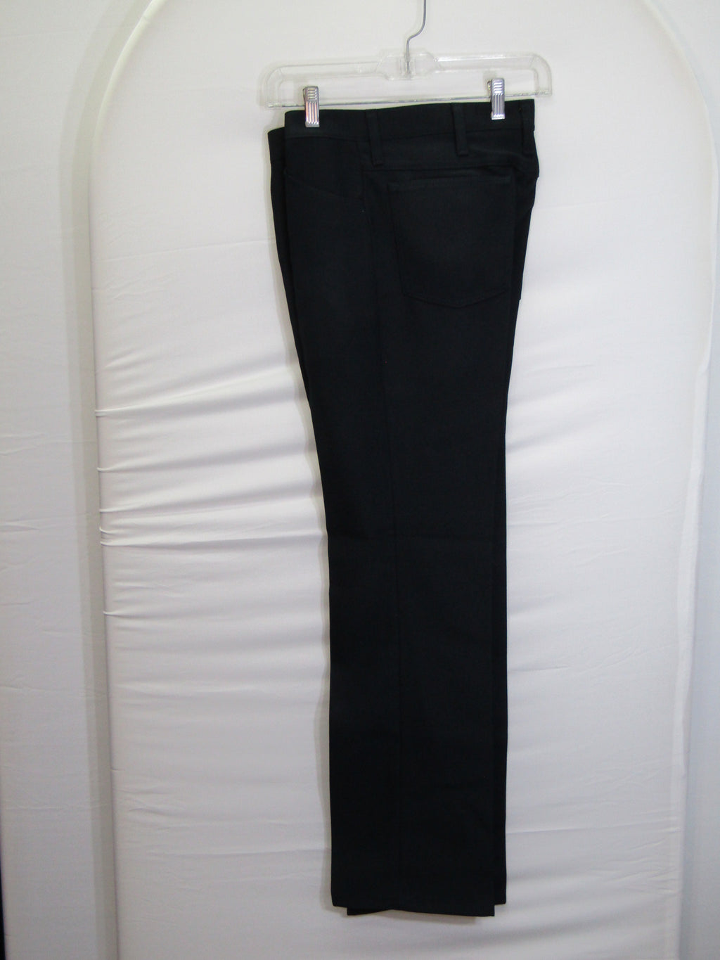 1980's Western Wear Ranchers Boot Mens Wranglers 31 x 32 Polyester Navy Made in the USA