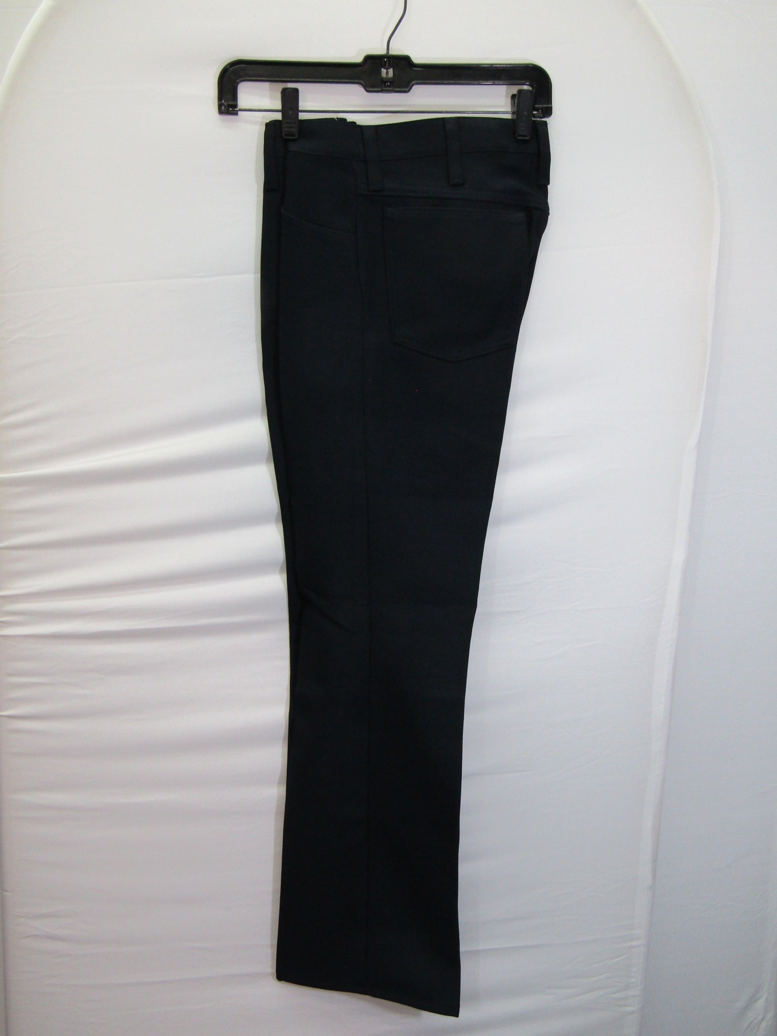1980's Western Wear Ranchers Boot Mens Wranglers 29 x 30 Polyester Navy Made in the USA