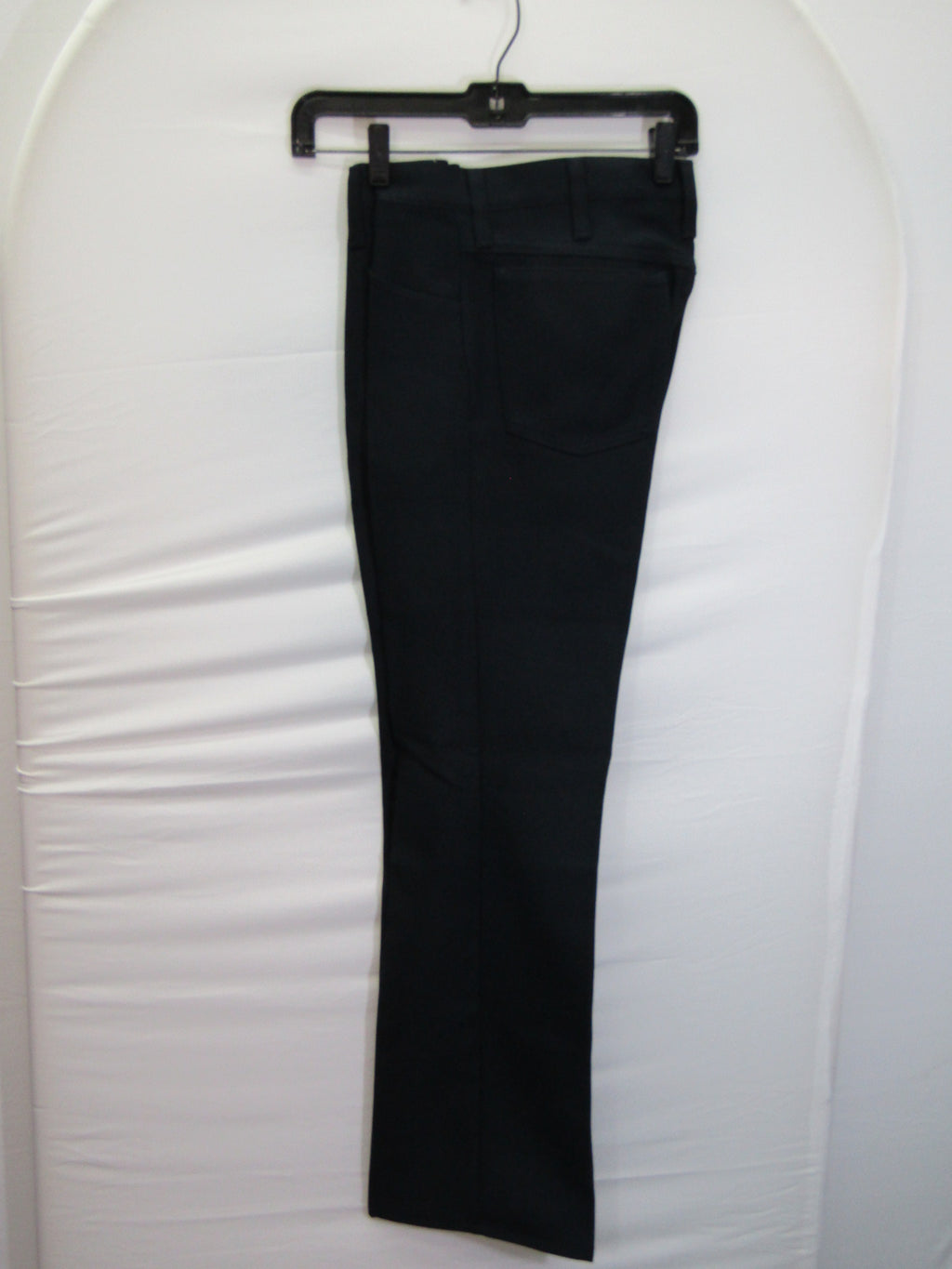 1980's Western Wear Ranchers Boot Mens Wranglers 29 x 30 Polyester Navy Made in the USA