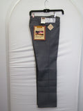1980's Western Wear Ranchers Boot Mens Wranglers 30 x 30 Polyester Grey Made in the USA