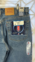 Mens Jeans Levis 550 42x30 stonewash