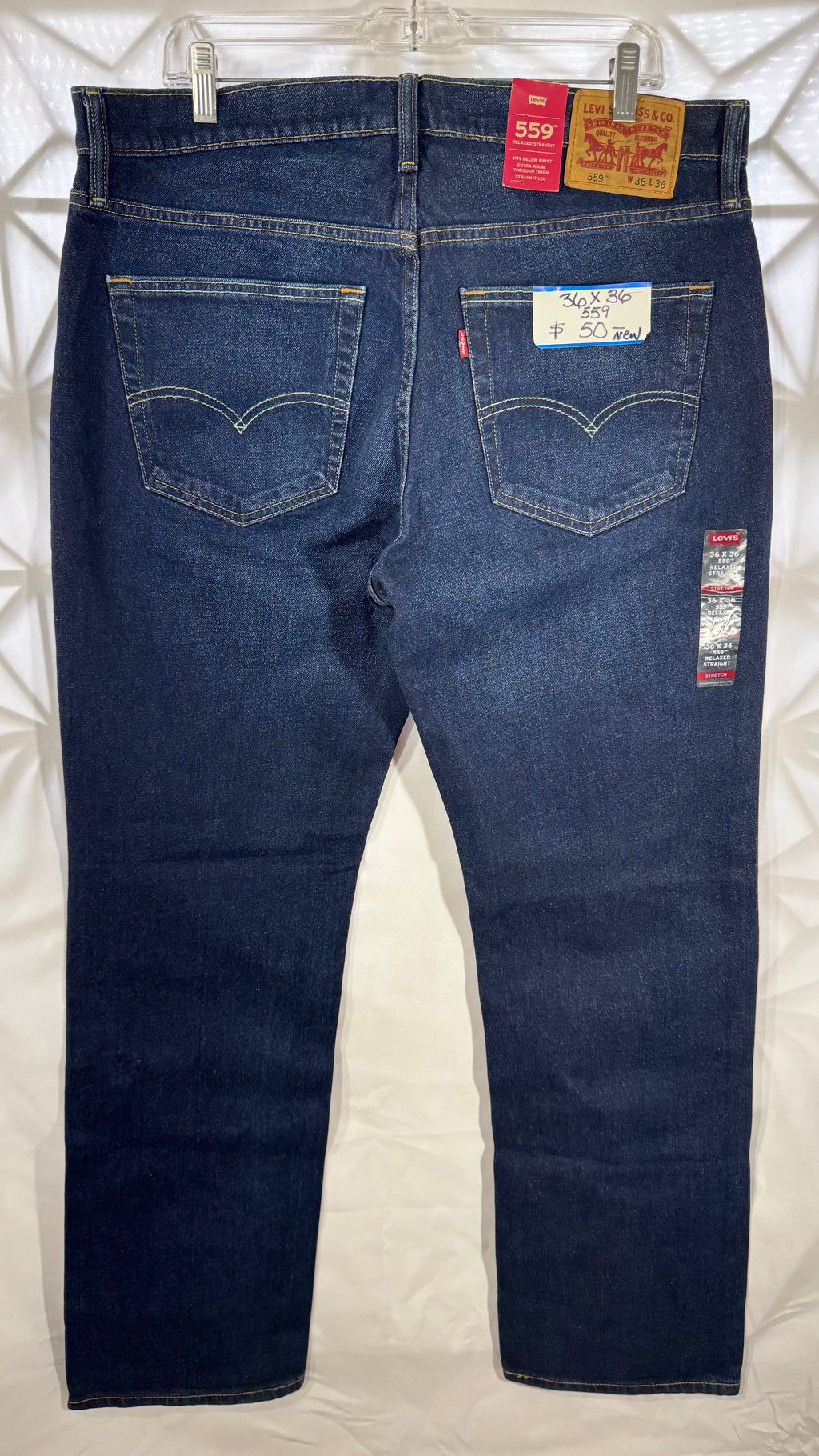 Mens Jeans Levis 559 36x36 New with Tag