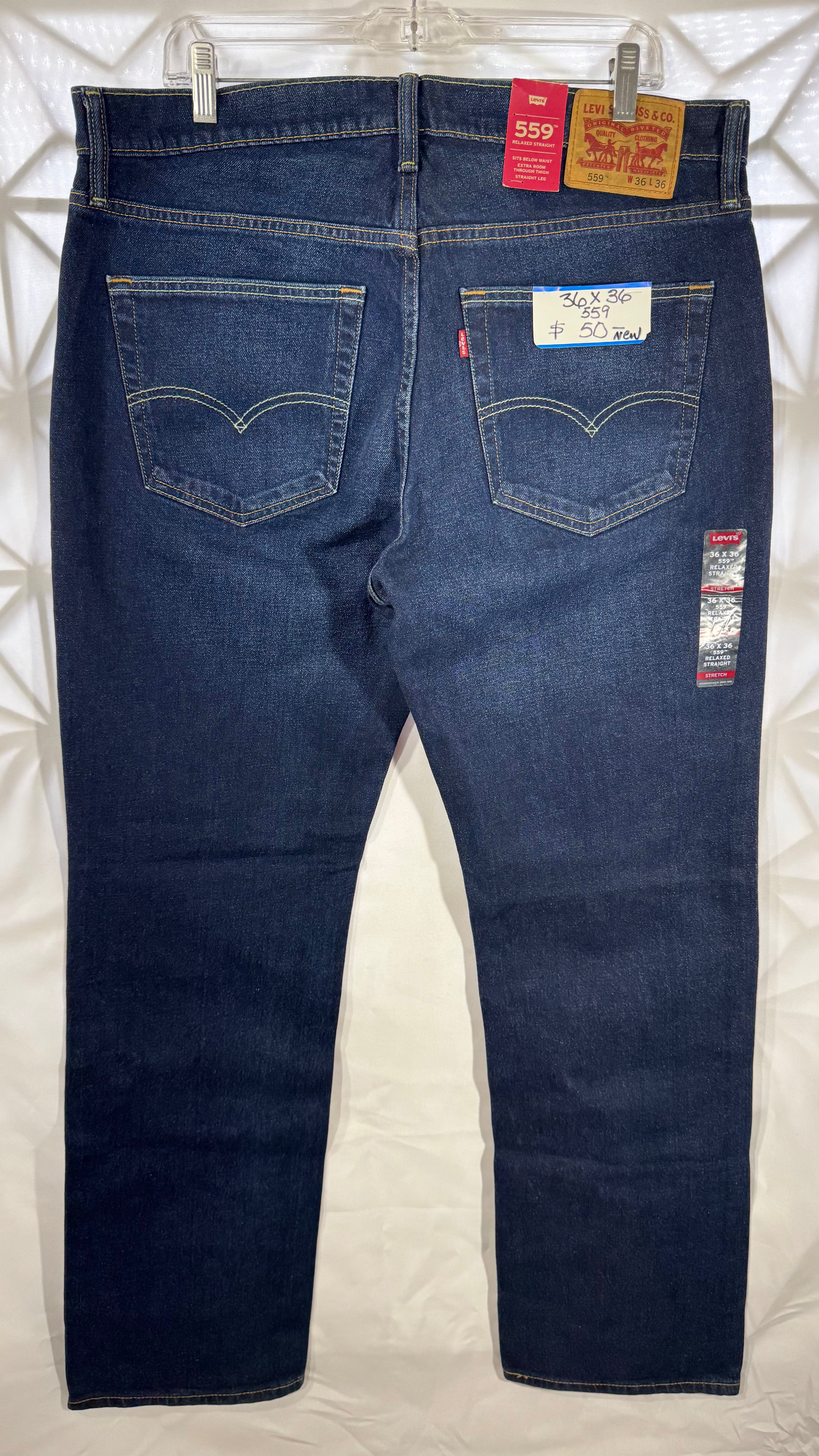Mens Jeans Levis 559 36x36 New with Tag
