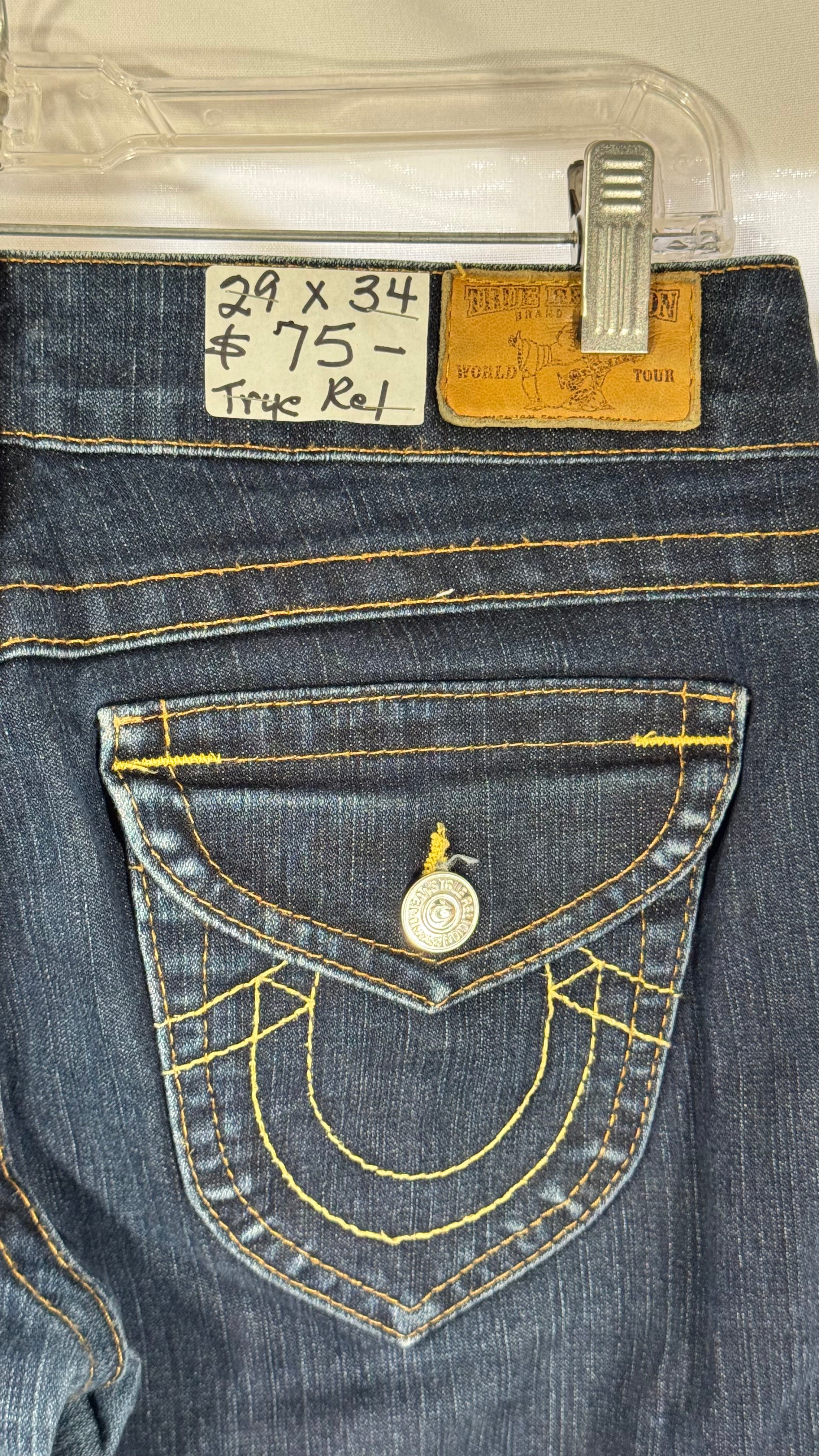 Mens Jeans True Religion 29x34