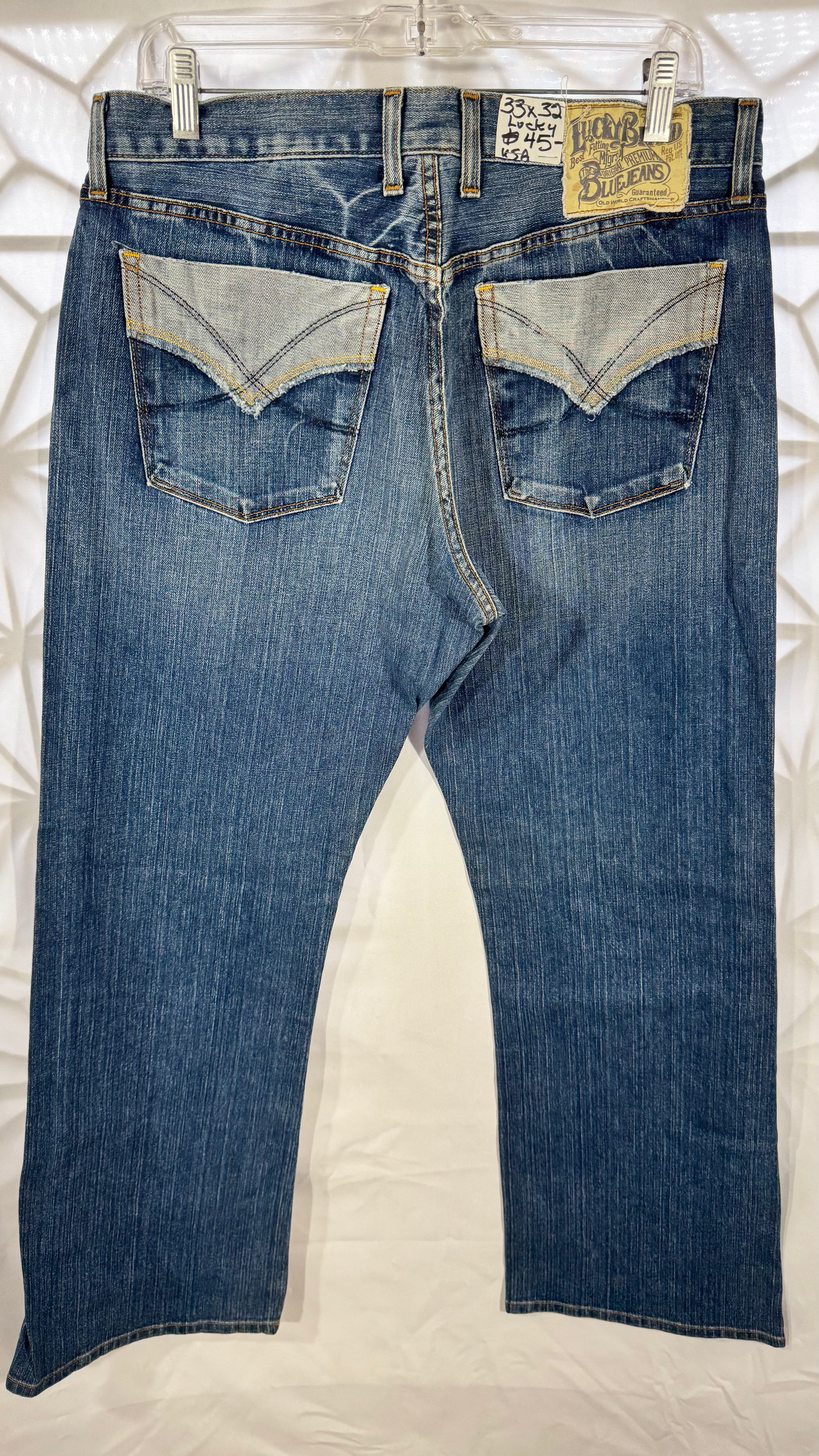 Mens Jeans Lucky Brand 33x32