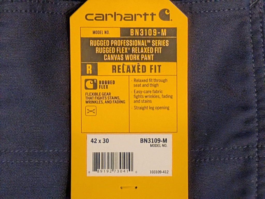 Men's 42x30 Carhartt NWT