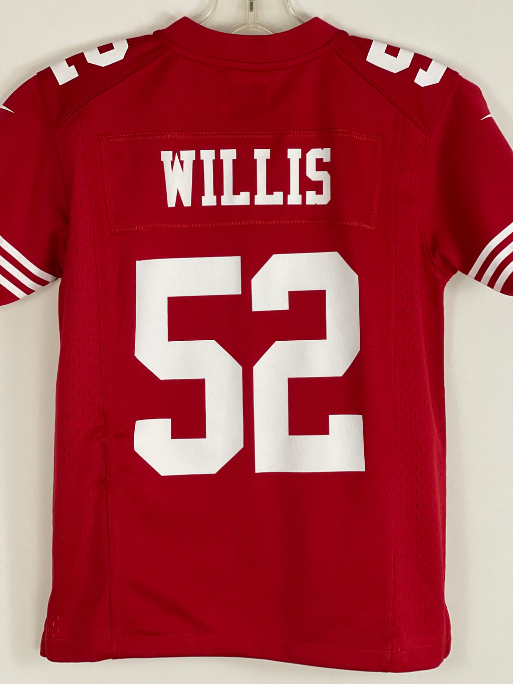 Nike NFL San Francisco 49ers #52 Patrick Willis Red Jersey Size Youth Medium (10-12)