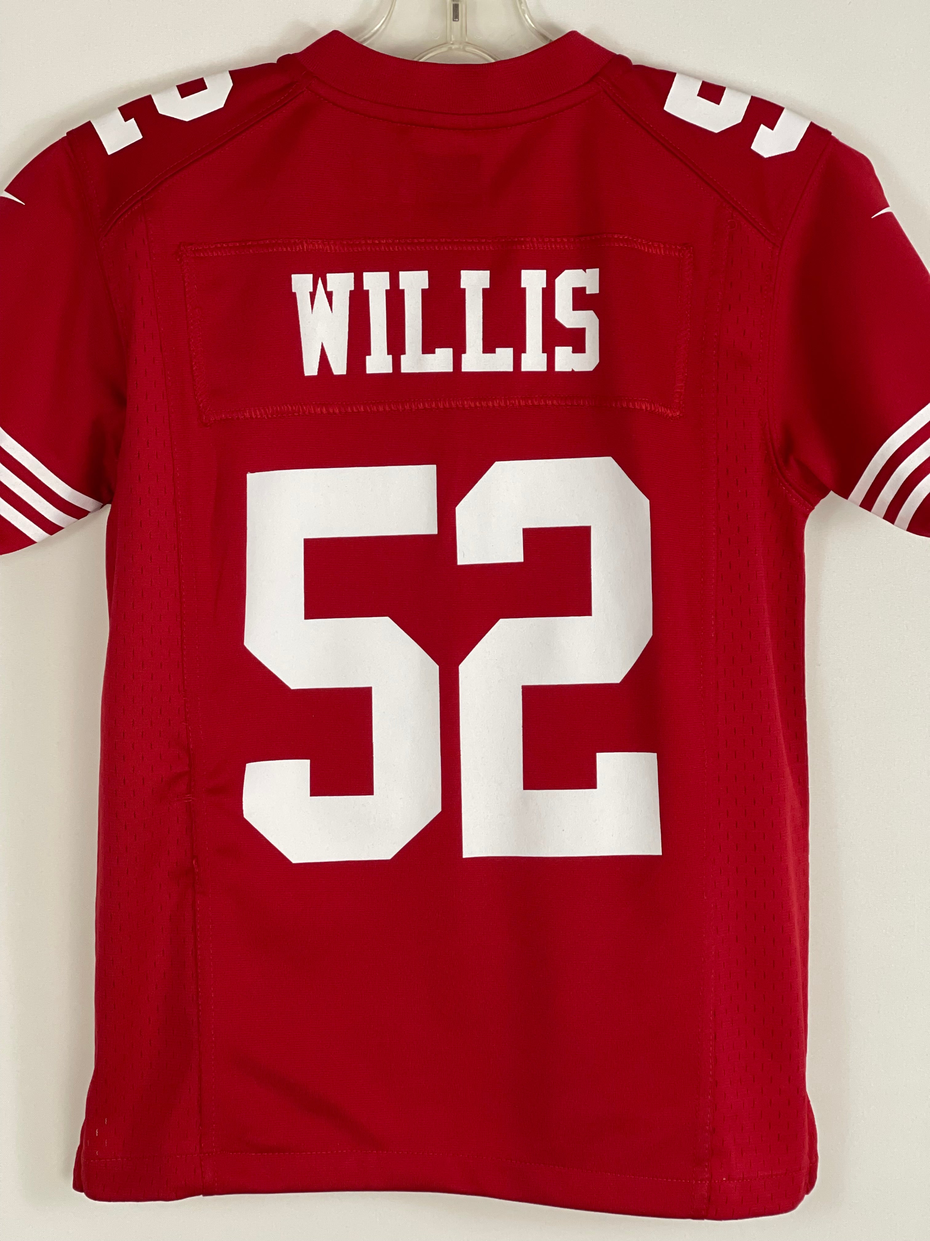 Nike NFL San Francisco 49ers #52 Patrick Willis Red Jersey Size Youth Medium (10-12)