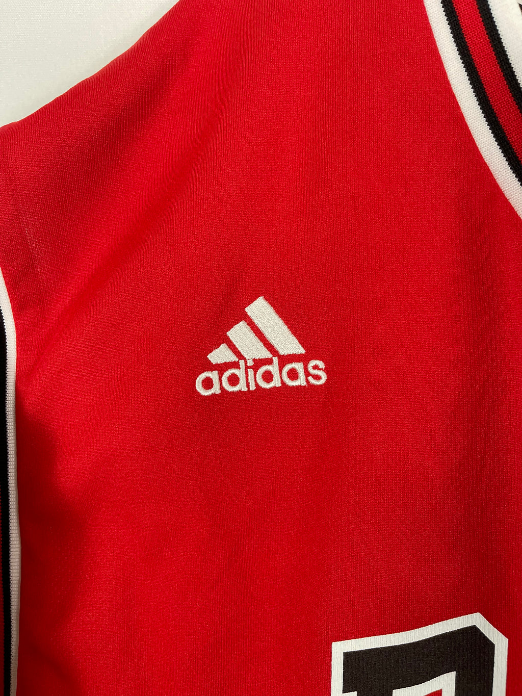 Adidas Men's Jimmy Butler Chicago Bulls Throwback Retro Jersey Red - Size 3XL